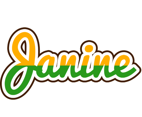 Janine banana logo