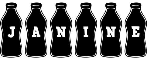 Janine bottle logo