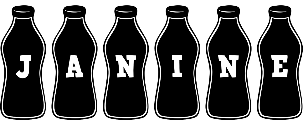 Janine bottle logo