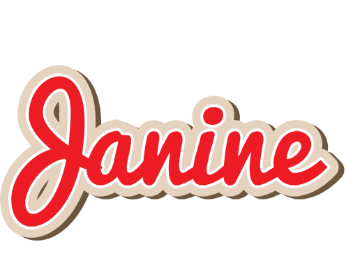 Janine chocolate logo