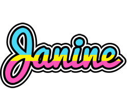 Janine circus logo