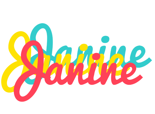 Janine disco logo