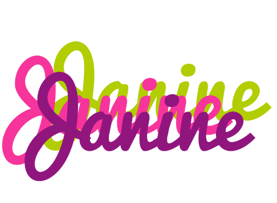 Janine flowers logo