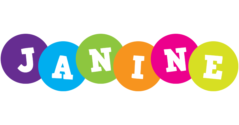 Janine happy logo