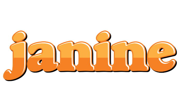 Janine orange logo