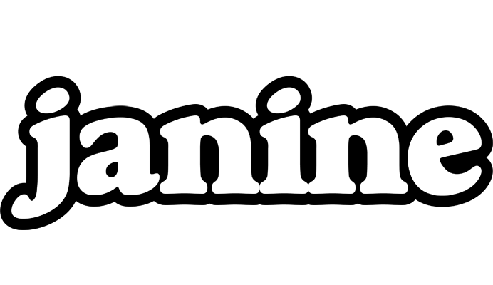 Janine panda logo