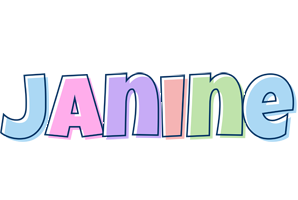 Janine pastel logo