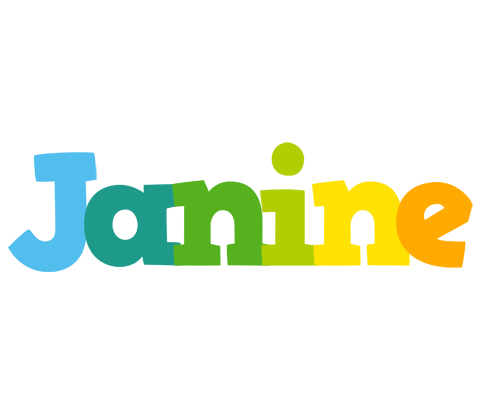 Janine rainbows logo