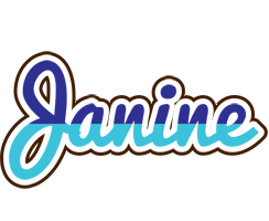 Janine raining logo