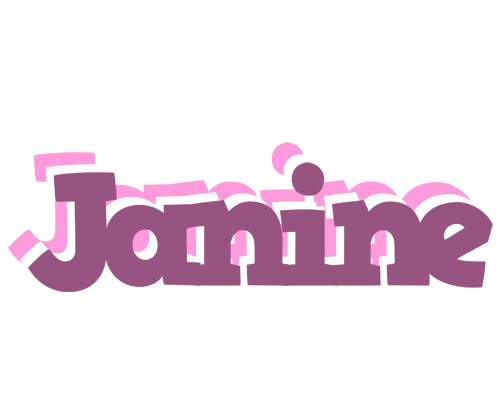 Janine relaxing logo