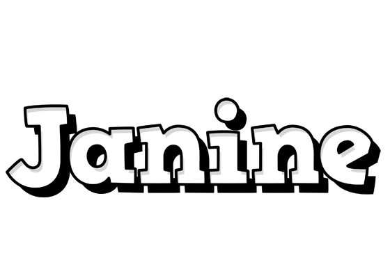 Janine snowing logo