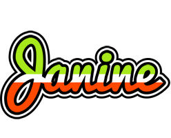 Janine superfun logo