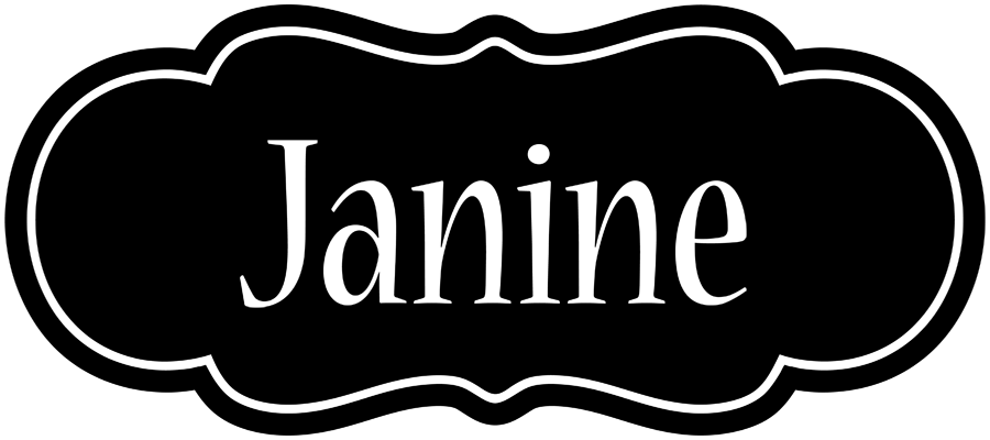 Janine welcome logo