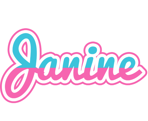 Janine woman logo
