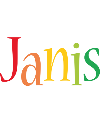 Janis birthday logo