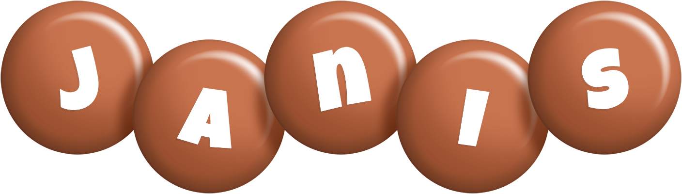 Janis candy-brown logo