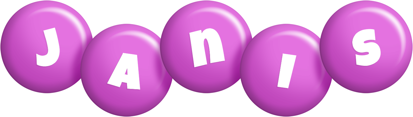 Janis candy-purple logo