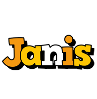 Janis cartoon logo