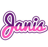 Janis cheerful logo