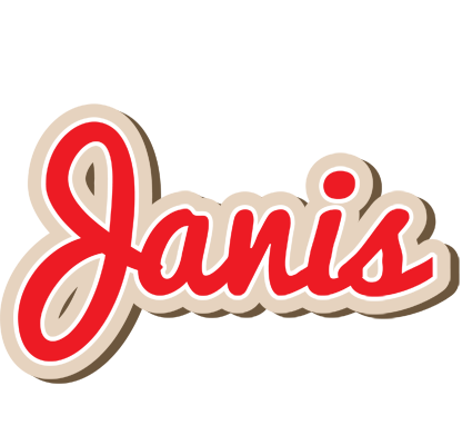 Janis chocolate logo
