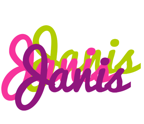 Janis flowers logo