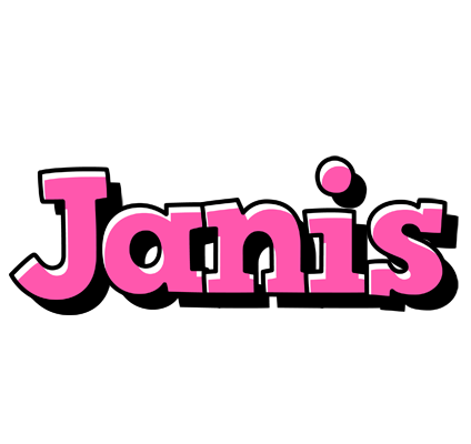 Janis girlish logo