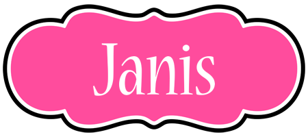 Janis invitation logo