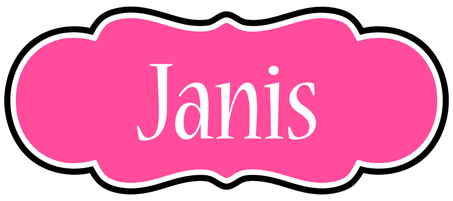 Janis invitation logo