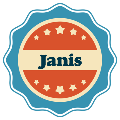 Janis labels logo