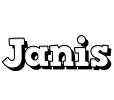 Janis snowing logo