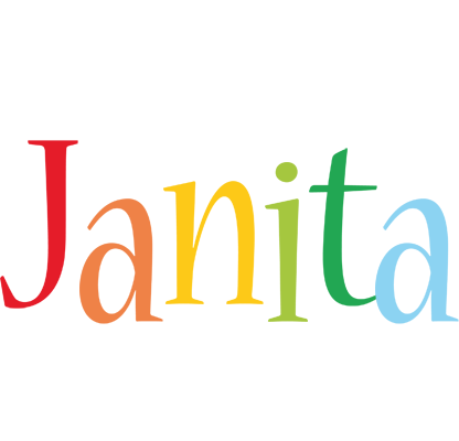 Janita birthday logo