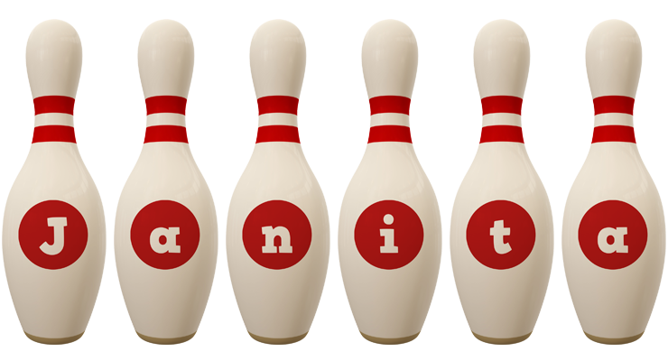 Janita bowling-pin logo