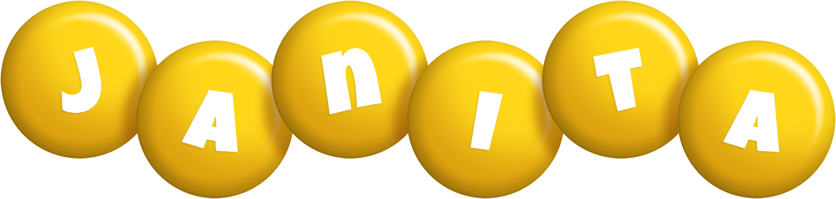 Janita candy-yellow logo