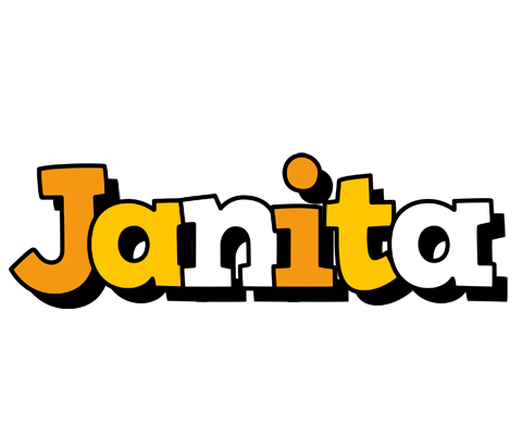 Janita cartoon logo