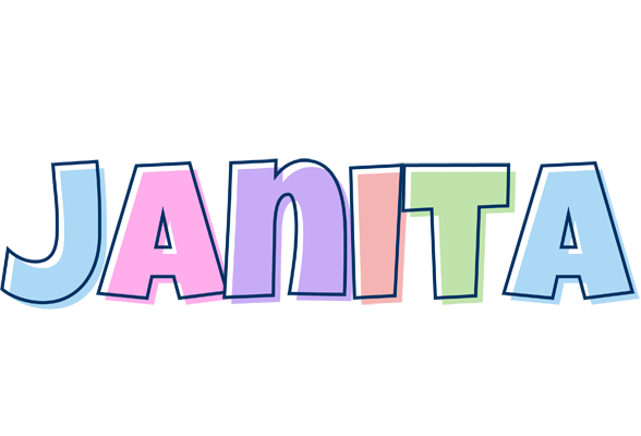 Janita pastel logo