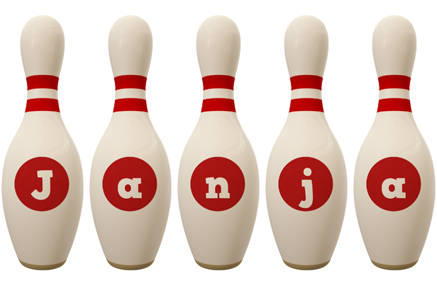 Janja bowling-pin logo
