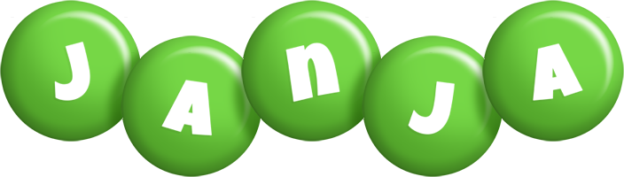 Janja candy-green logo