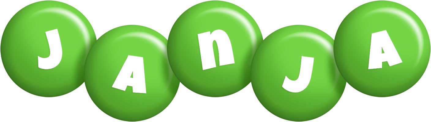 Janja candy-green logo