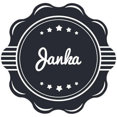 Janka badge logo