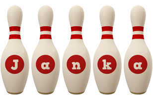 Janka bowling-pin logo