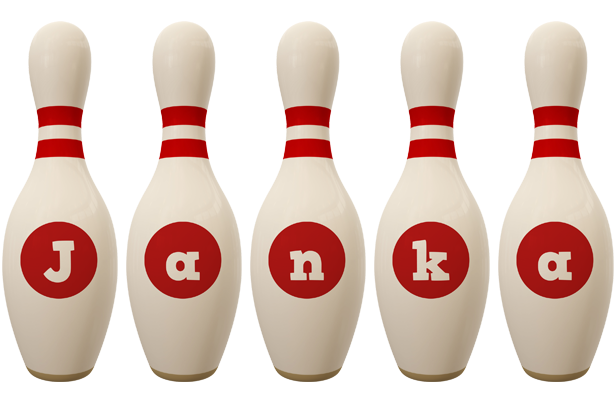 Janka bowling-pin logo
