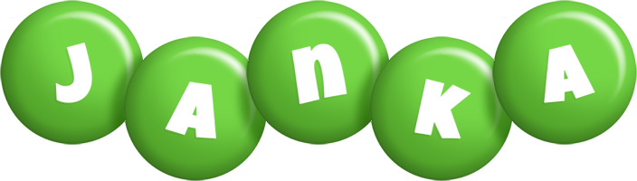 Janka candy-green logo