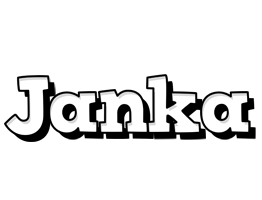 Janka snowing logo