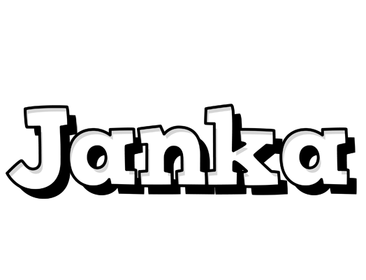 Janka snowing logo