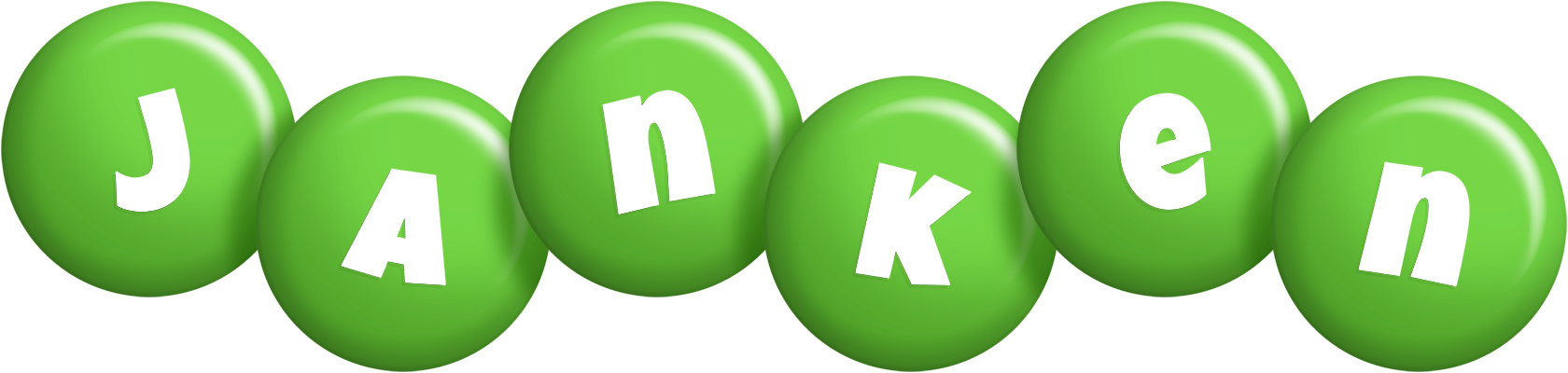 Janken candy-green logo