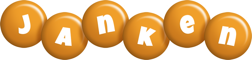 Janken candy-orange logo