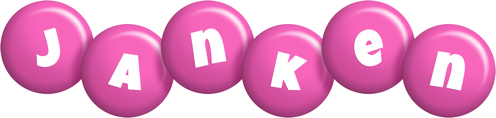 Janken candy-pink logo