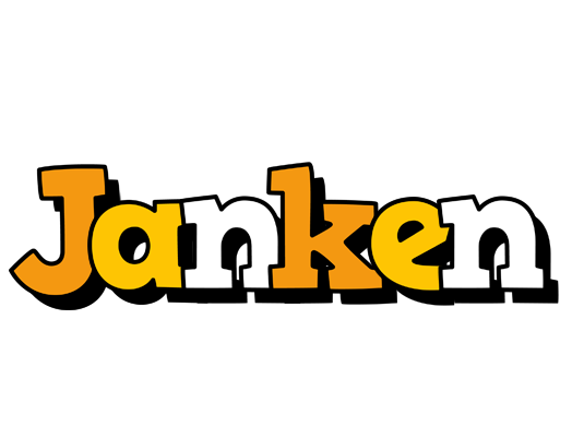 Janken cartoon logo