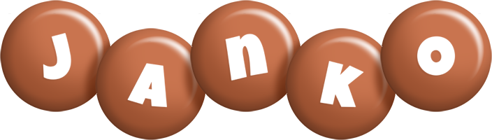 Janko candy-brown logo