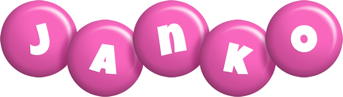 Janko candy-pink logo